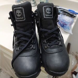 Timberland Black Leather Boots